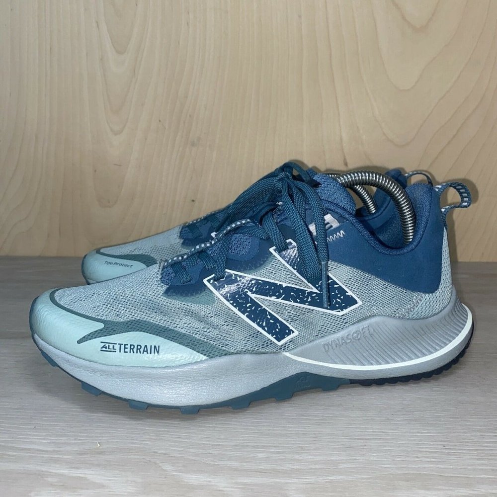 New Balance Nitrel V4 Trail Jet Stream with Blue Storm WTNTRCT4 Women's 10.5
